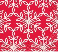 Servilleta Ch Merry Snowflakes C/16