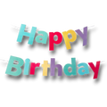 Banner Happy Birthday Candy C/1