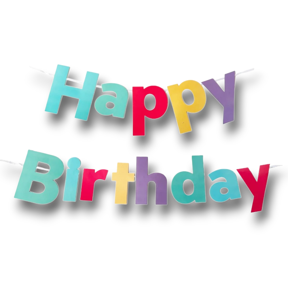 Banner Happy Birthday Candy C/1