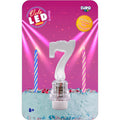 LED Candle Number 7 C/1