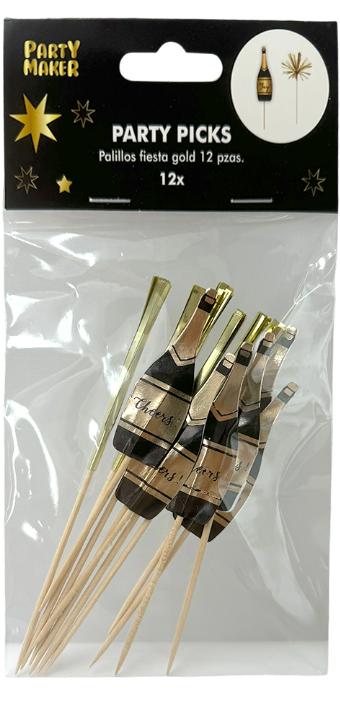 Palillos Fiesta Gold C/12