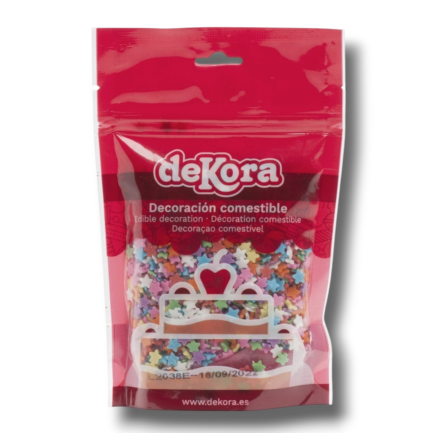 Sugar Confetti Stars 100g