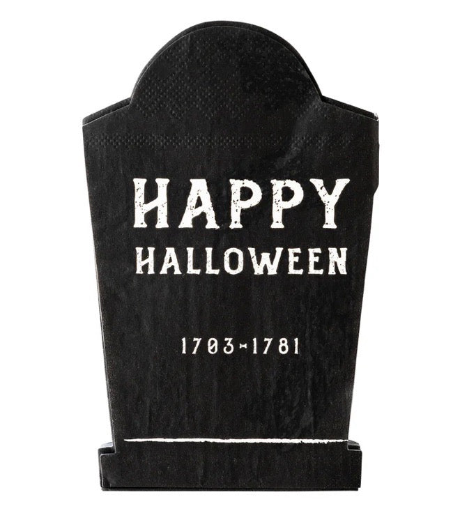 Servilleta Figura Haunted Village Tombstone C/24