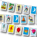 Banner Letters Mexican Loteria C/1
