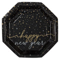 8" Plate New Year's Disc C/8