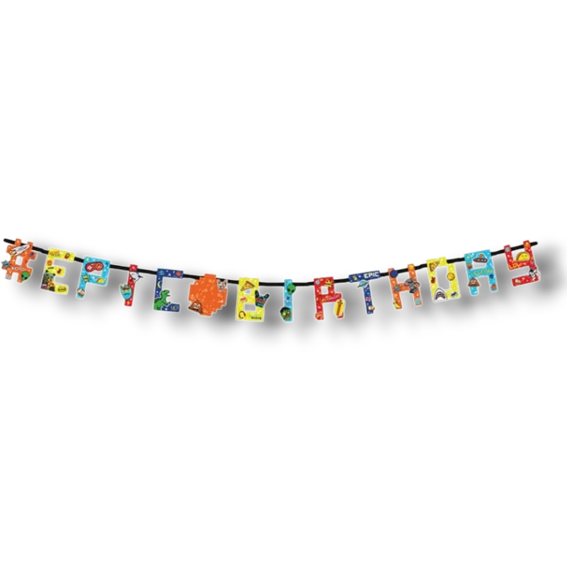 Letrero Movil Jumbo Epic Birthday C/1