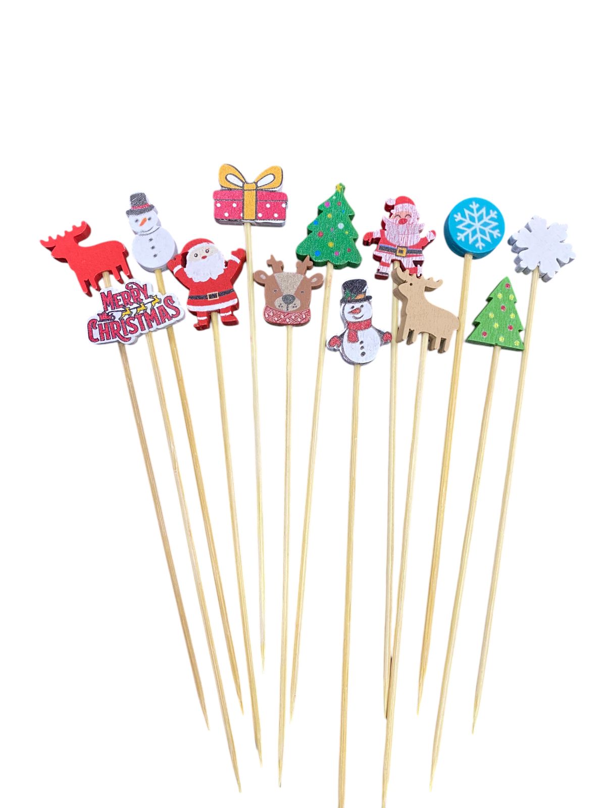 Palillos Navidad C/10