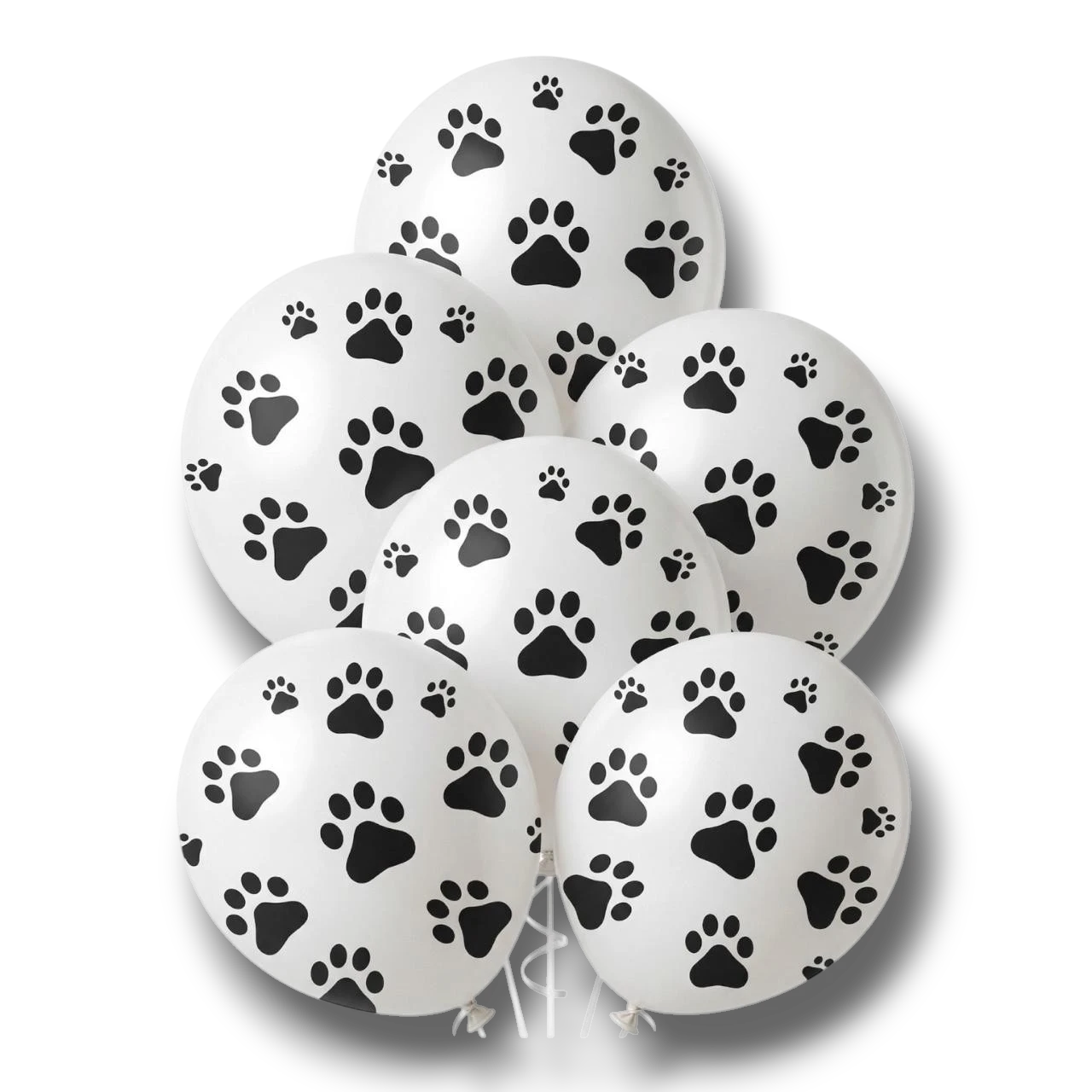 Globo Huellitas 12" C/10