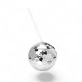 Vaso Bola Disco Plata C/1