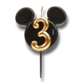 Disney Candle Number 3 C/1