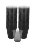 2oz Black Shot Glass (100 Count)