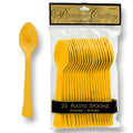 Cucharas Amarillo Tropical C/20