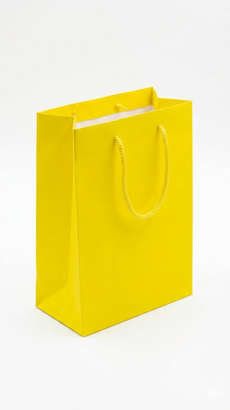 Bolsa De Regalo Perfumera Amarillo C/1