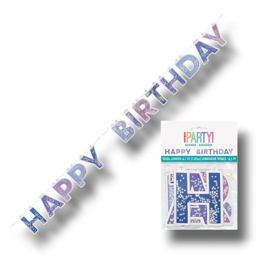 Guirnalda Happy Birthday Colores C/1