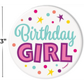 Birthday Girl Button C/1