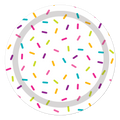 7" Sprinkle Plate C/8