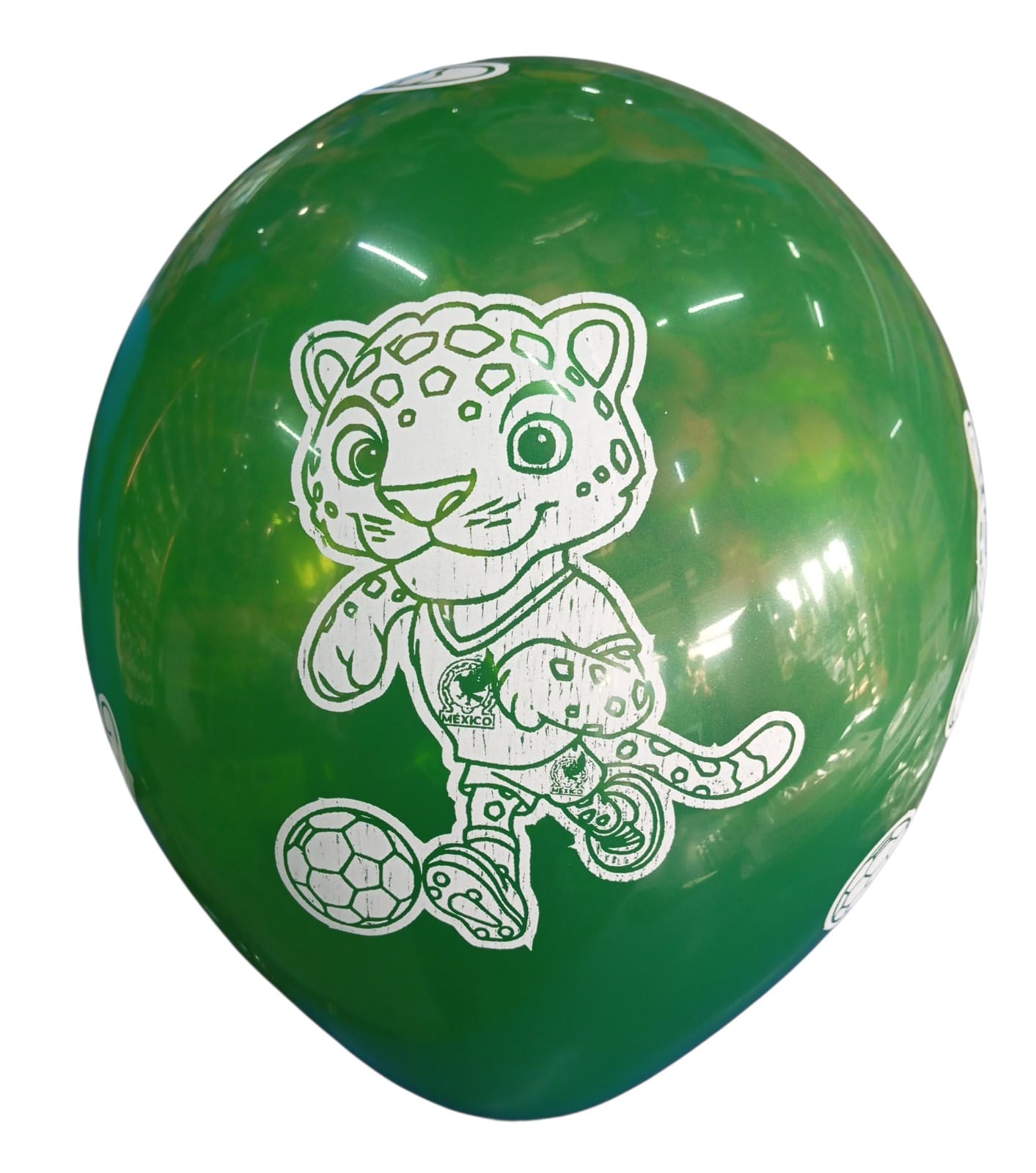 Globo Impreso Mascota Mundial 12" C/10