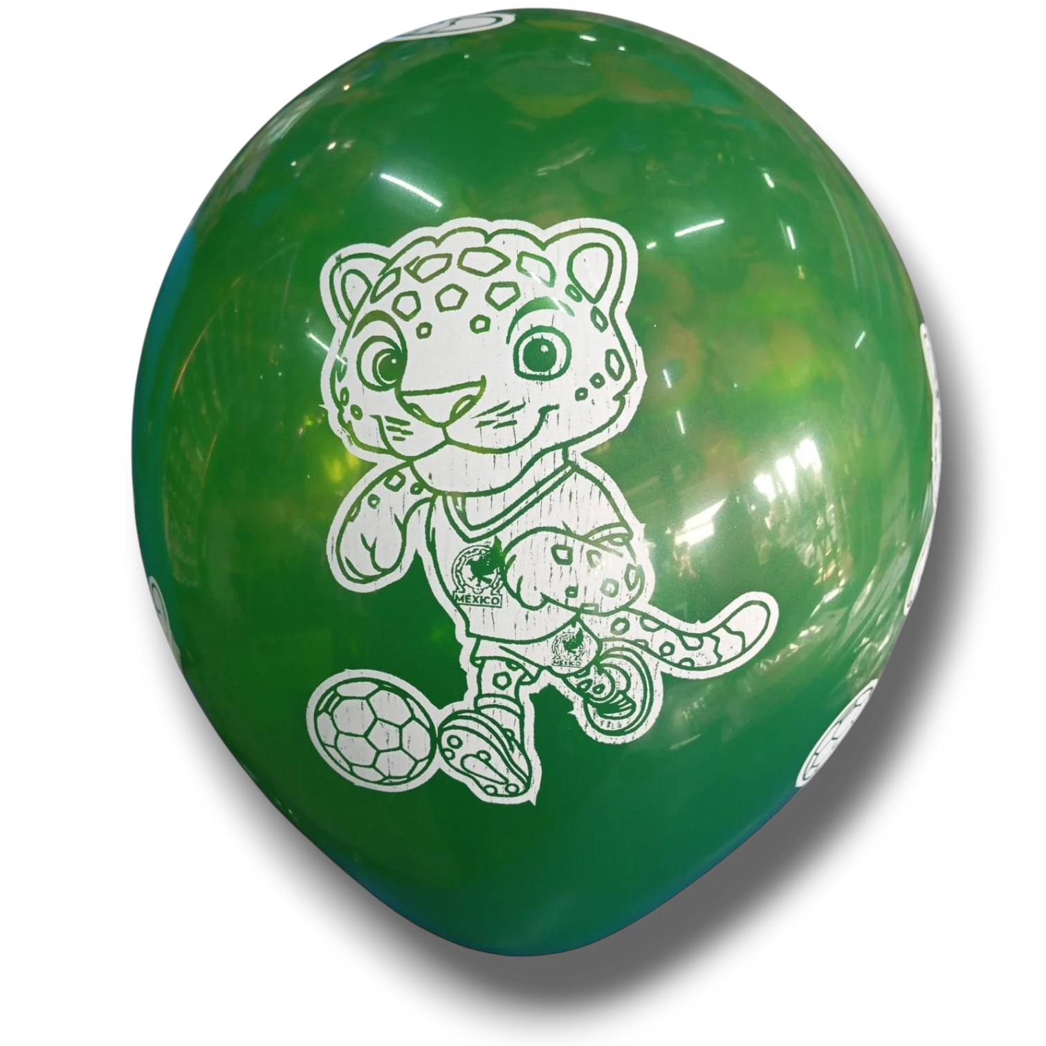 Globo Impreso Mascota Mundial 12" C/10