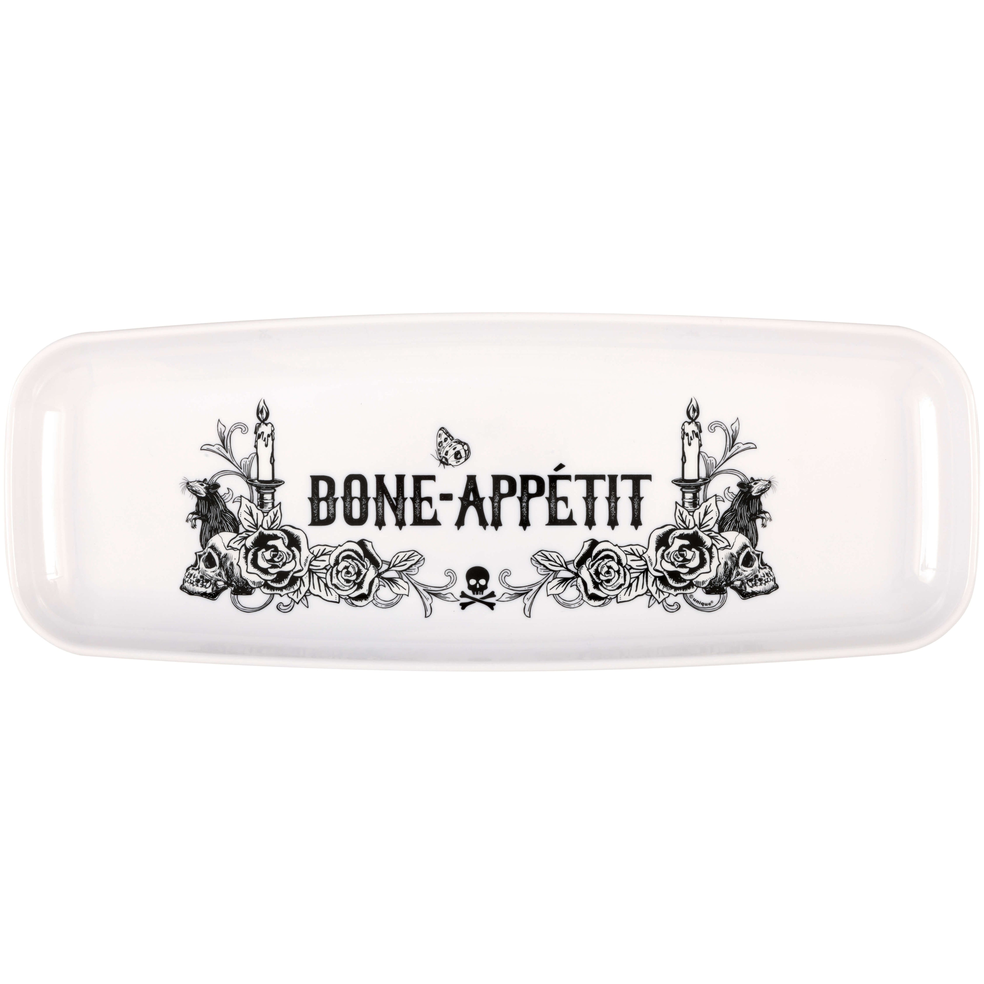 Sketchy Skulls Plastic Serving Tray C/1