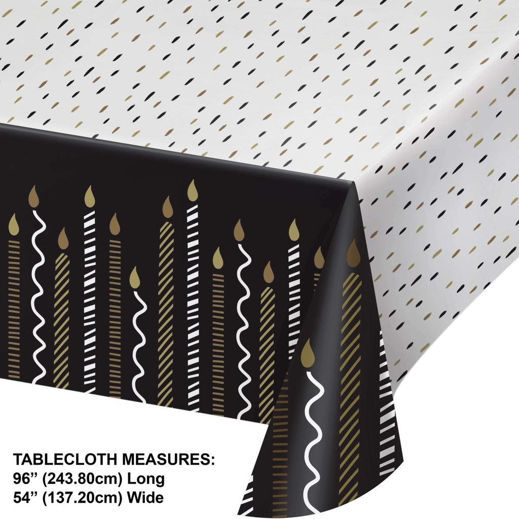Golden Wishes Tablecloth (1 Pack)
