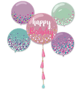 Mobile Ornament Happy Birthday Sweet Balloons C/1