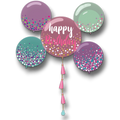 Adorno Movil Happy Birthday Sweet Balloons C/1