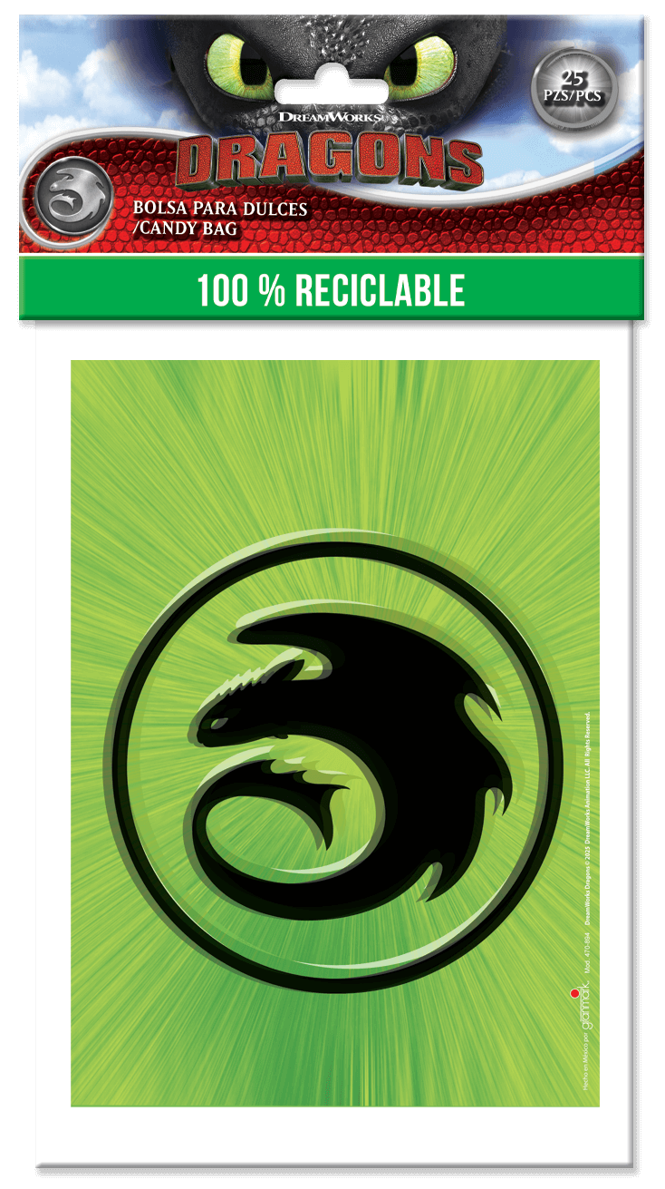 How to Train Your Dragon Candy Bags (25 Count)