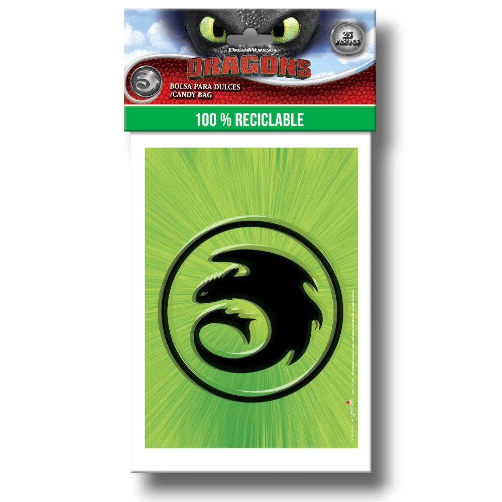 How to Train Your Dragon Candy Bags (25 Count)