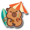 Capybara Summer Mobile Ornament C/1