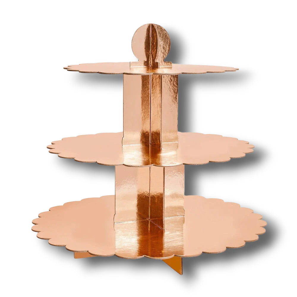 Cake Stand Rose Gold C/1