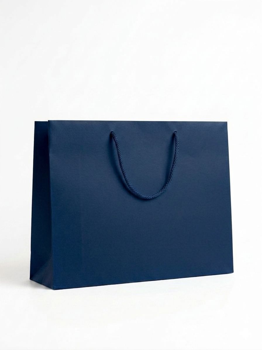 Bolsa De Regalo M Boutique Azul Rey C/1