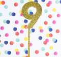 Cake Topper Number 9 C/1