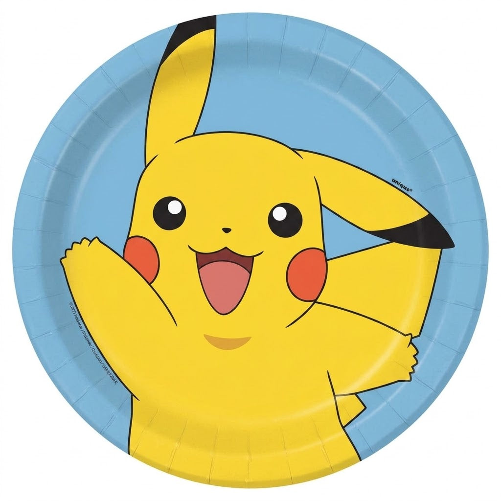 Plato 9" Pikachu Pokemon C/8