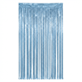 Cortina Metalica Frost Azul Bebe C/1