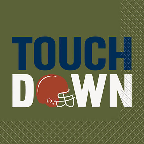 Servilleta G Tailgate Football C/16