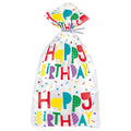 Bolsa Celofan Colorfull Happy Birthday C/20