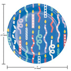 7" Party Patterns Plate C/8