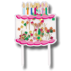 Premium Confetti Cake Topper Happy Birthday C/1