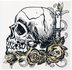 Servilleta G Sketchy Skulls C/16