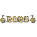 Guirnalda Suajada Feliz Año Nuevo C/1