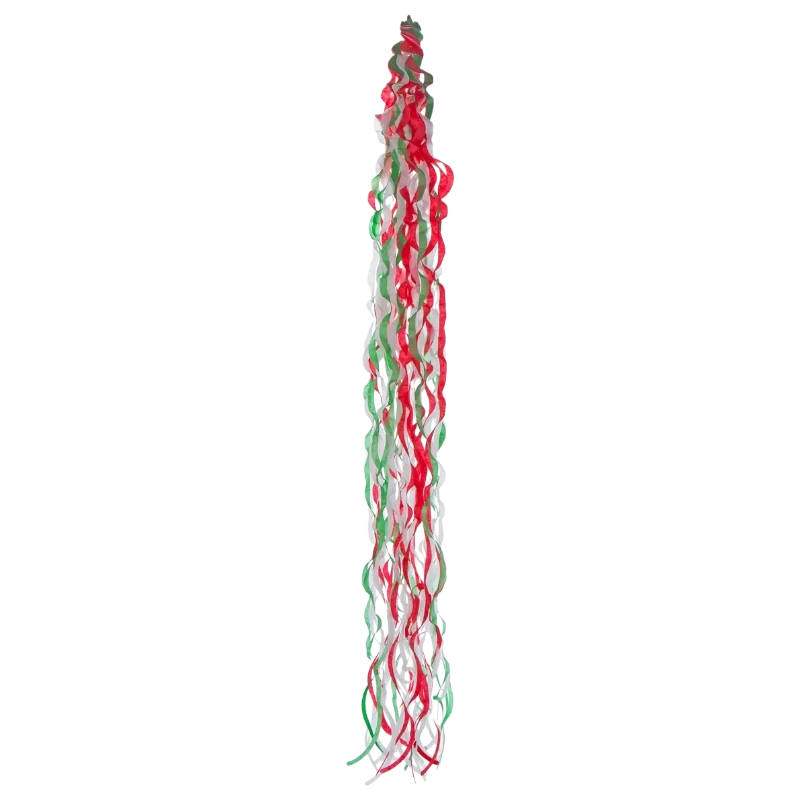 Espiral Decorativo Tricolor 45cm C/1