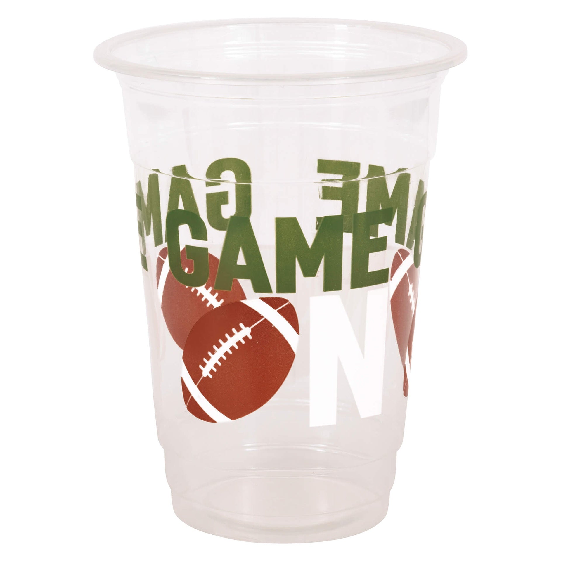 Vaso 16oz Game Face Football C/4