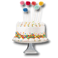 Pompoms Cake Topper C/1