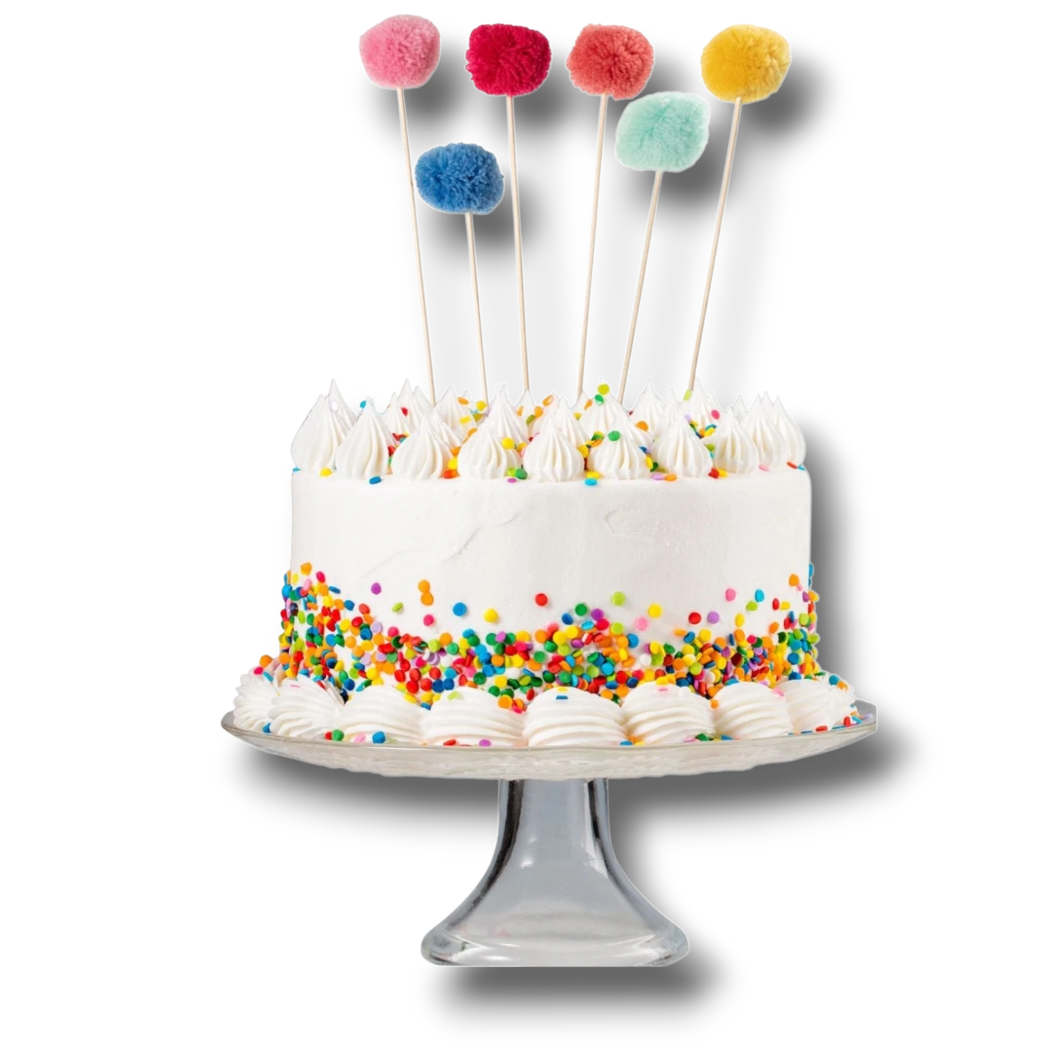 Pompoms Cake Topper C/1