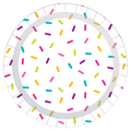 9" Sprinkle Plate C/8