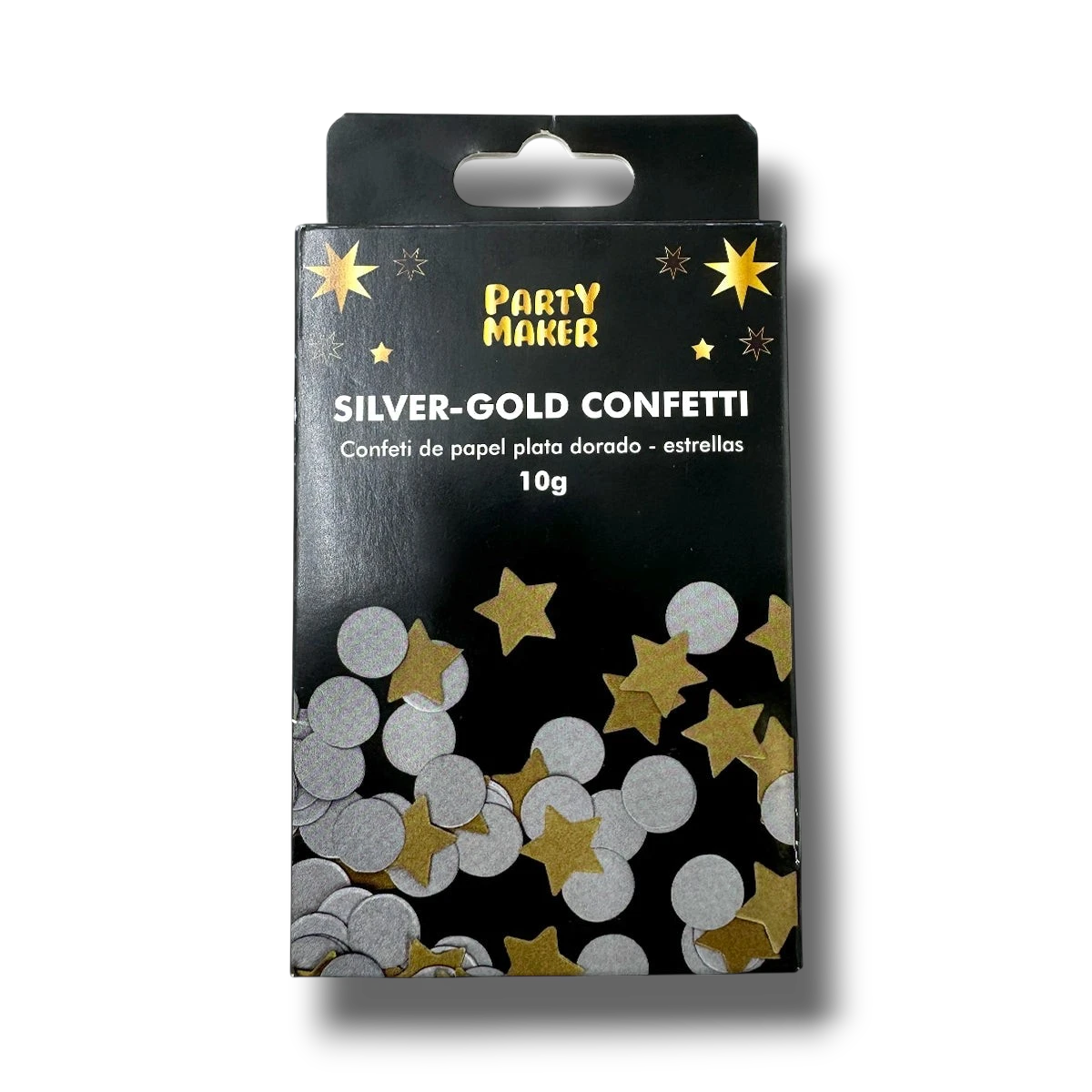 Silver/Gold Paper Confetti C/10g