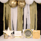 Balloon Backdrop Kit Dorado C/1