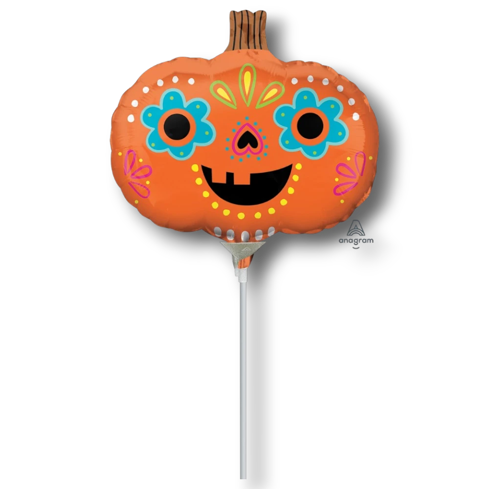 Globo 9" Calabaza C/1