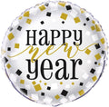 Balloon 18" Happy New Year Confetti C/1