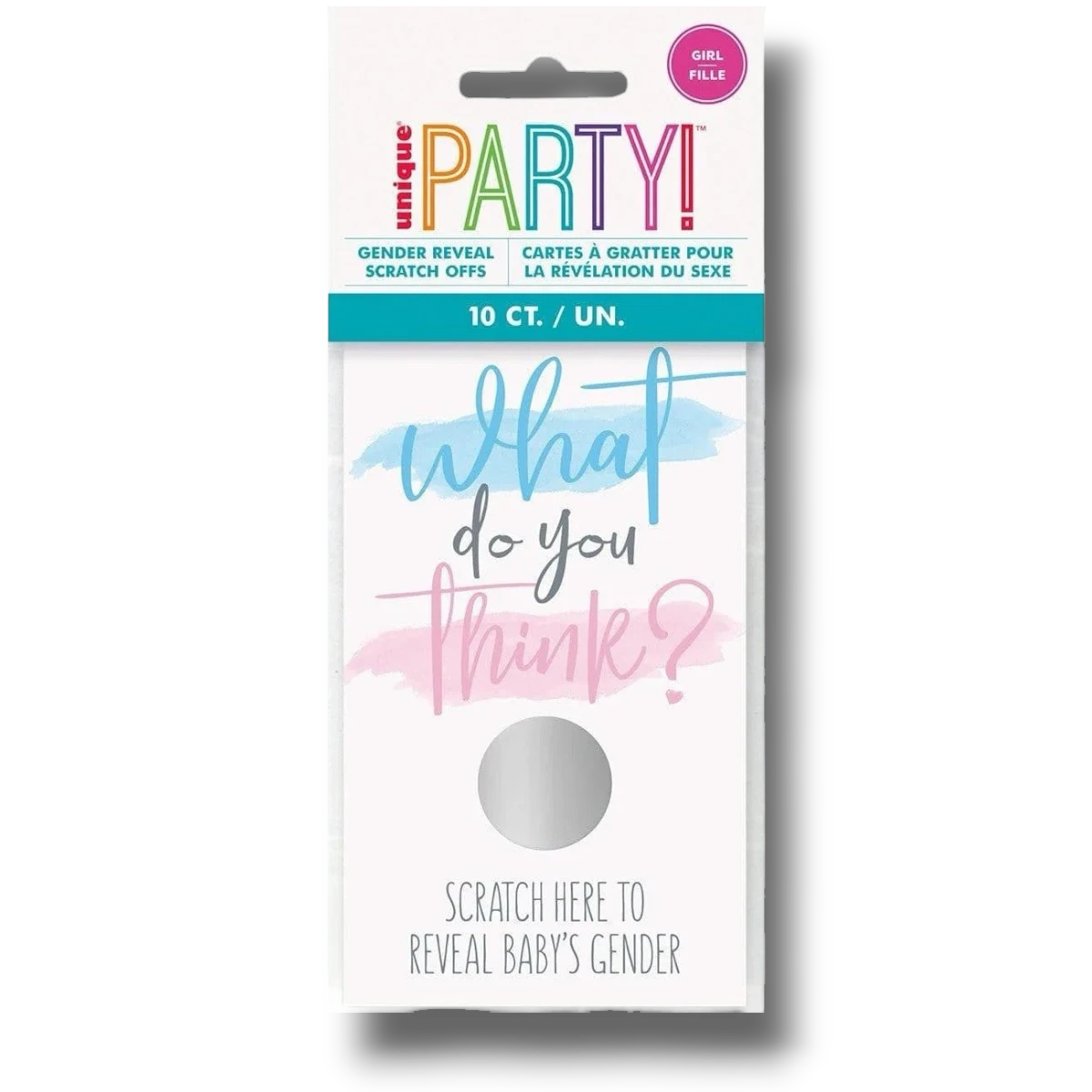 Scratch Offs Gender Reveal Girl C/10